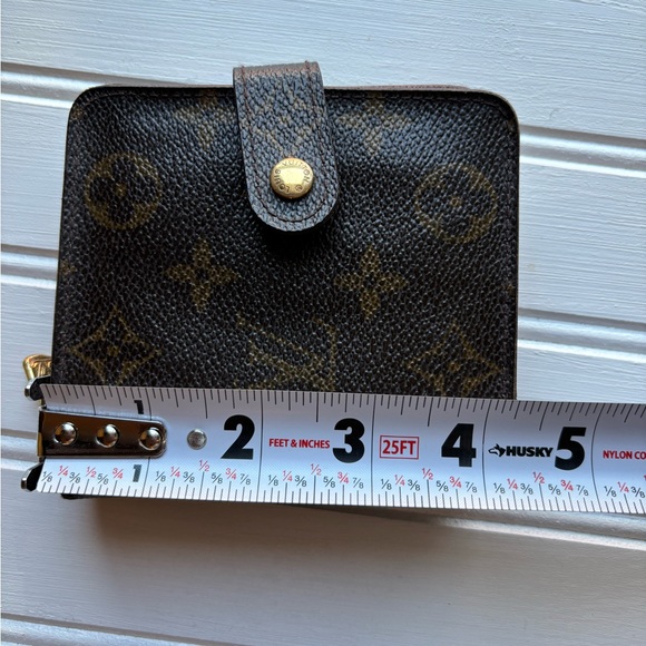 Auth Louis Vuitton Monogram Canvas Leather Zippy/Bi-fold Clutch Wallet - Picture 8 of 10